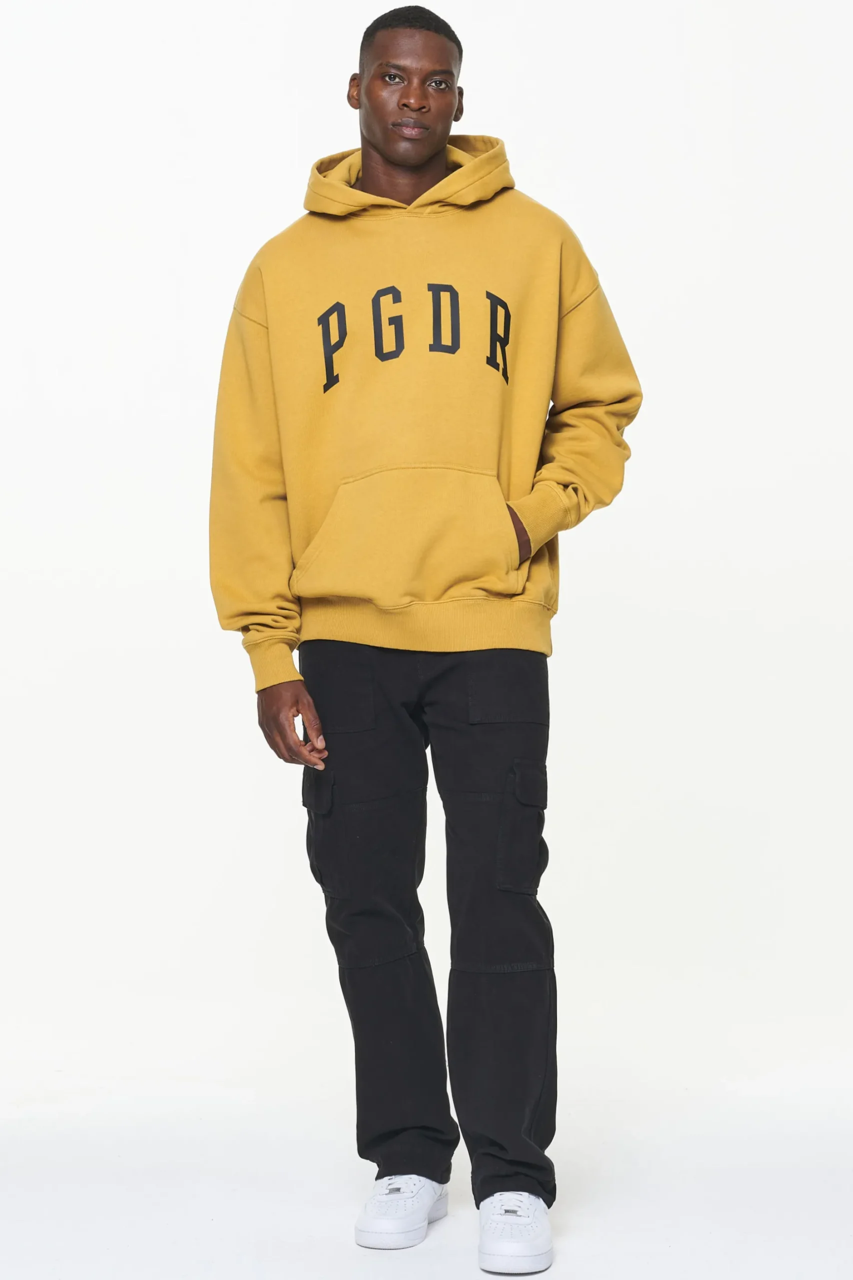 Pegador Hoodies|Layton Oversized Hoodie Vintage Washed Mustard