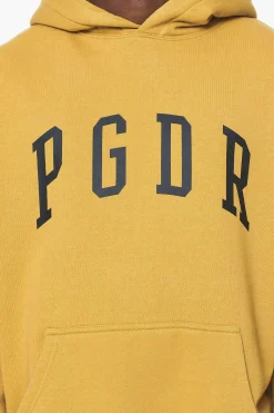 Pegador Hoodies|Layton Oversized Hoodie Vintage Washed Mustard