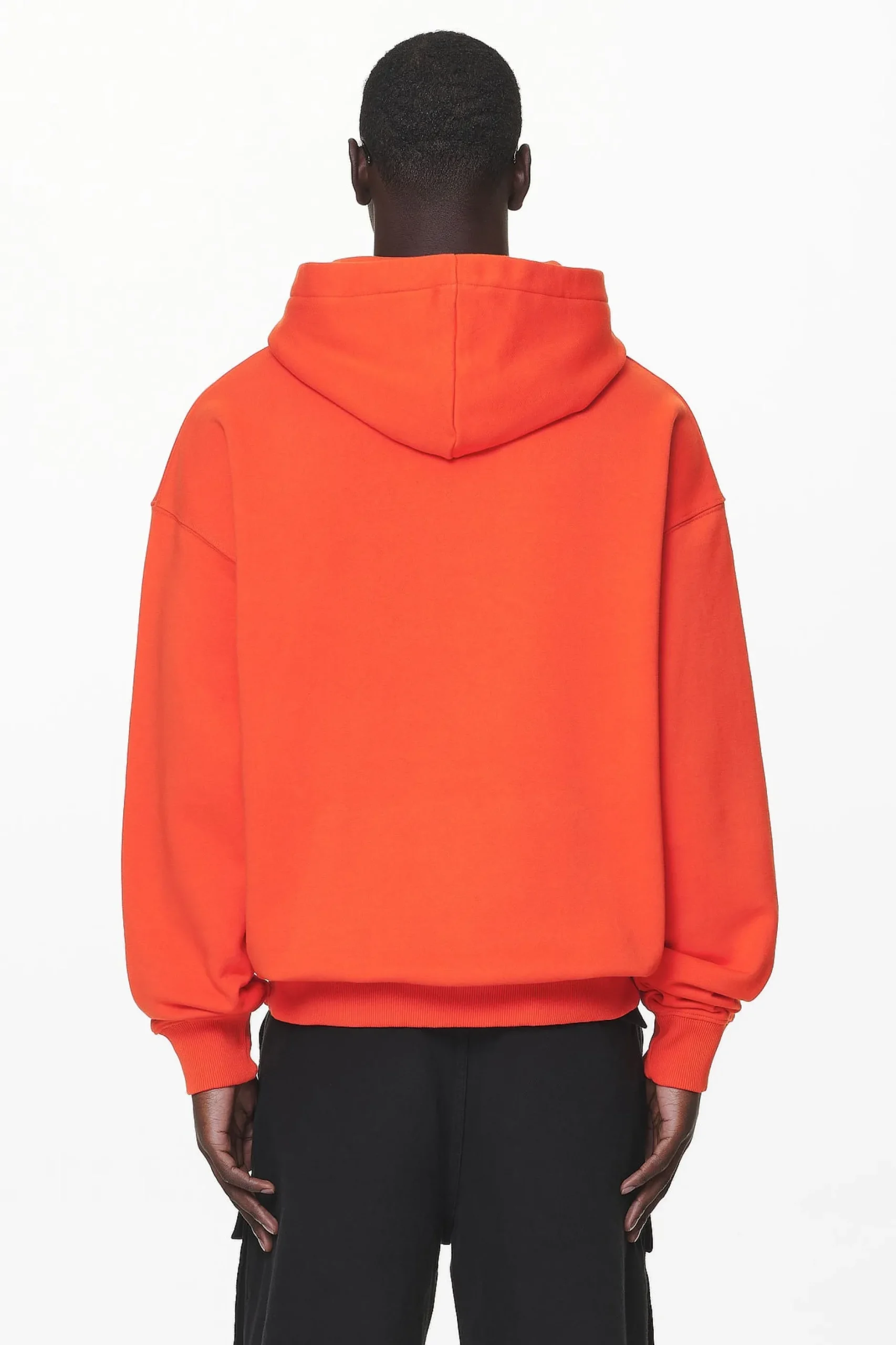 Pegador Hoodies|Layton Oversized Hoodie Washed Signal Red