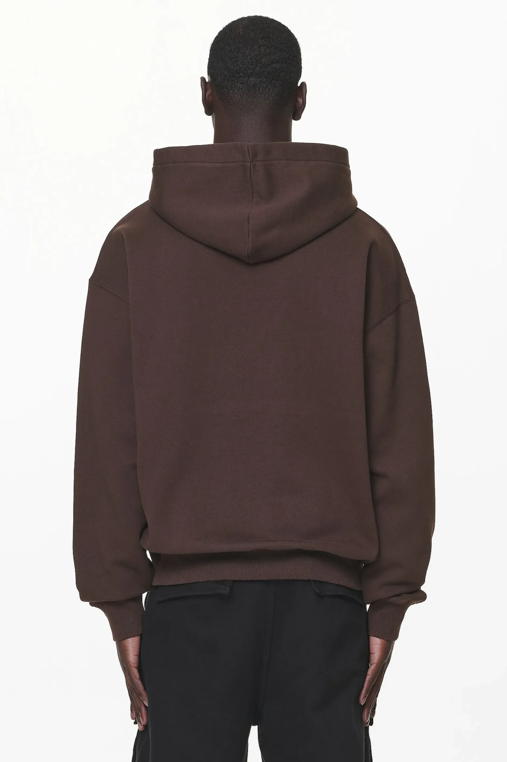 Pegador Hoodies|Layton Oversized Hoodie Washed Oak Brown