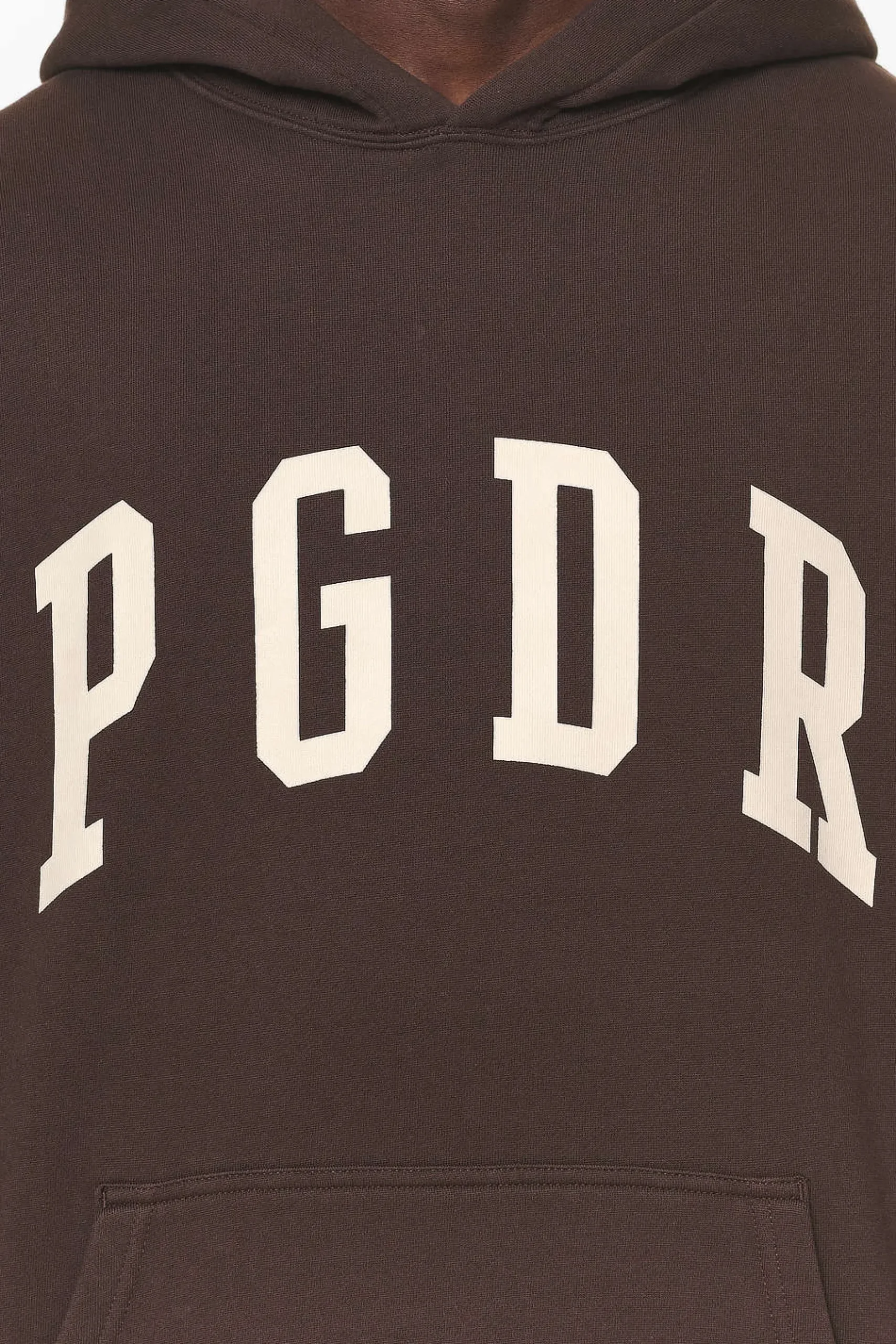 Pegador Hoodies|Layton Oversized Hoodie Washed Oak Brown