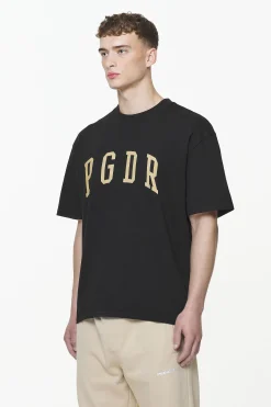 Pegador Tees|Layton Oversized Tee Vintage Washed Onyx Black