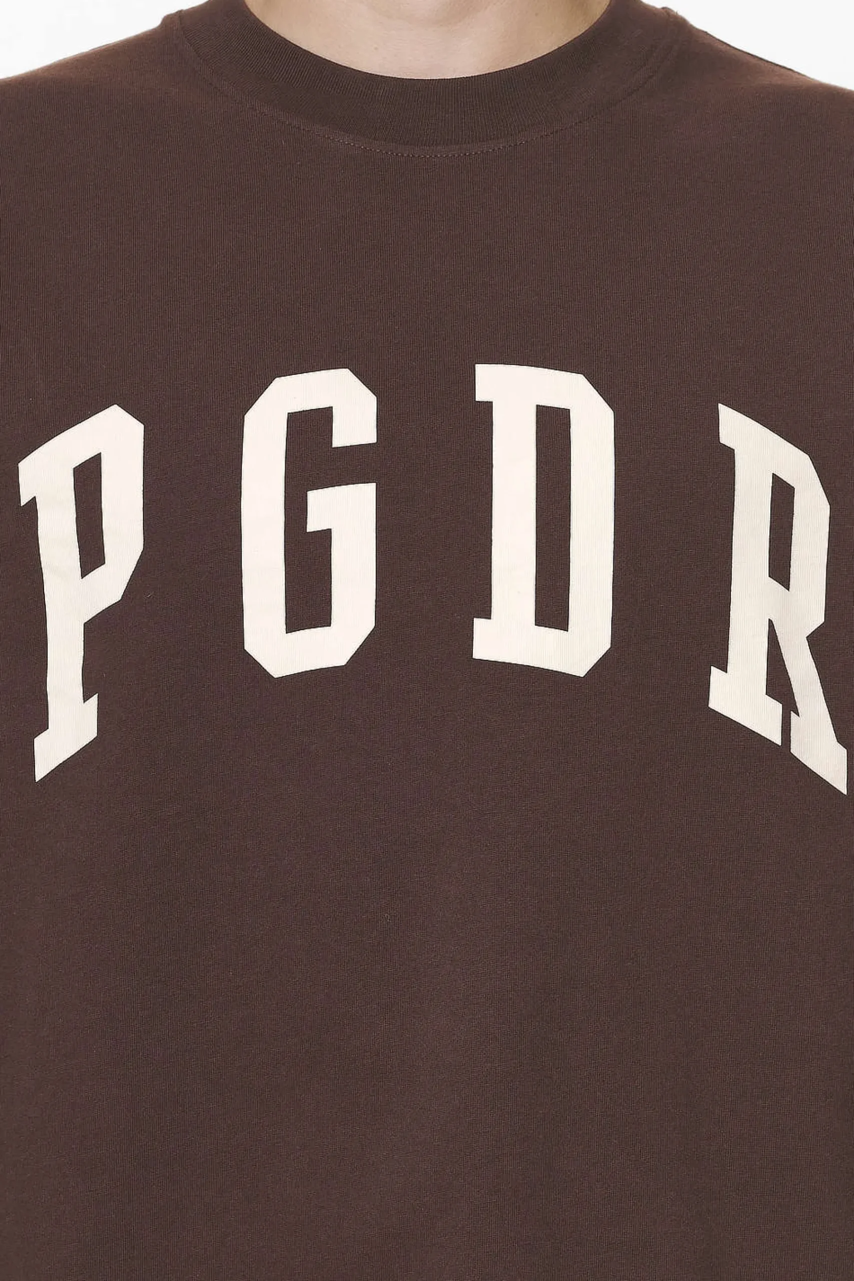 Pegador Tees|Layton Oversized Tee Washed Oak Brown