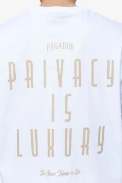 Pegador Tees|Leander Oversized Tee White