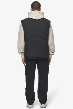 Pegador Vests|Leddy Oversized Puffer Vest Black