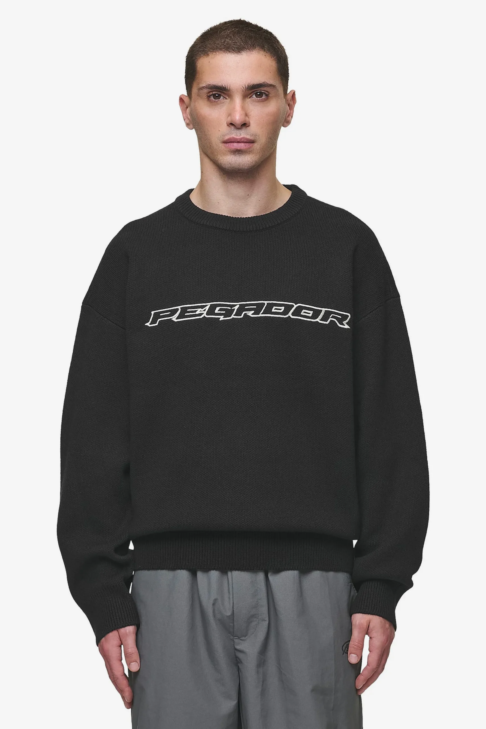Pegador Knitwear|Sweaters|Lenox Oversized Knit Sweater Black