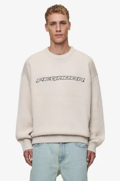 Pegador Sweaters|Knitwear|Lenox Oversized Knit Sweater Light Beige