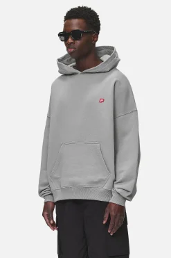 Pegador Hoodies|Leono Boxy Hoodie Washed Cool Grey