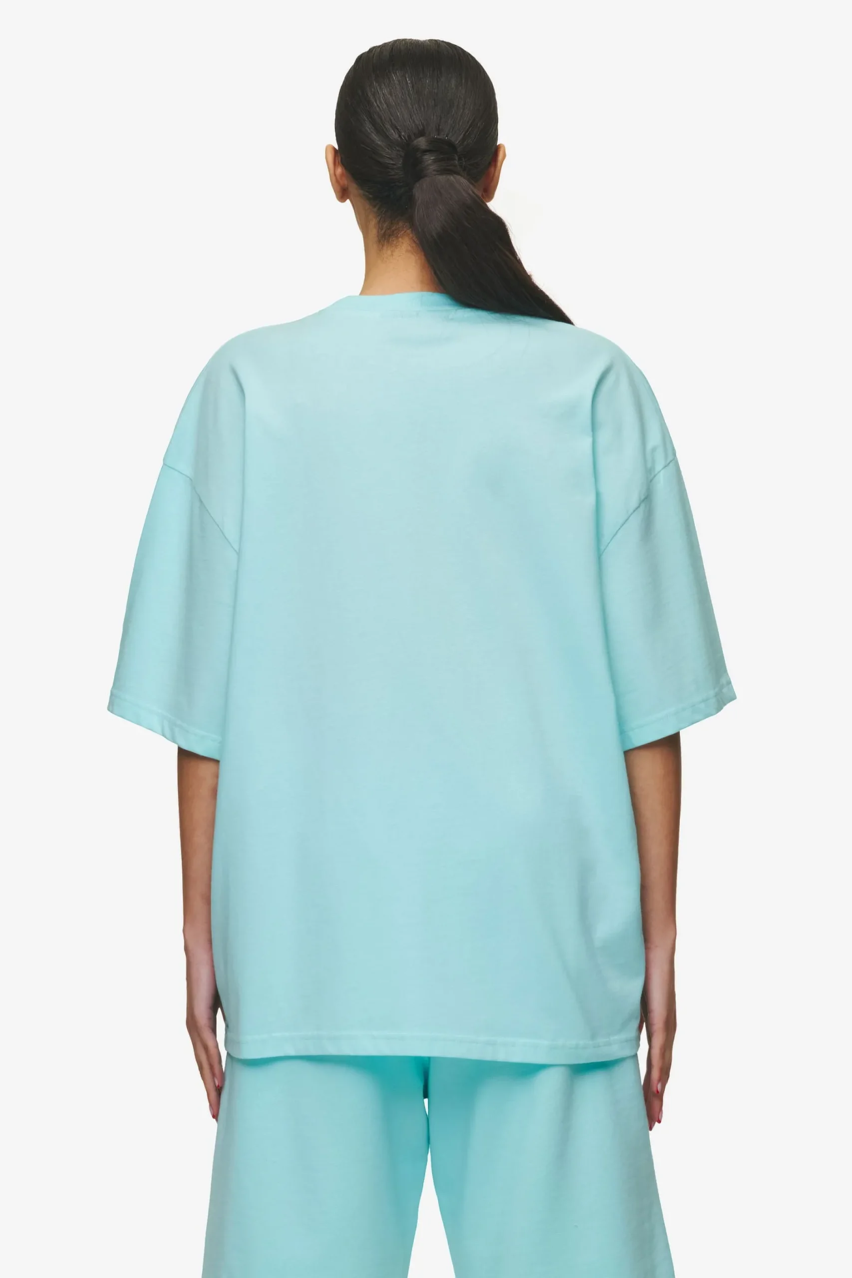 Pegador Tees|Leono Boxy Tee Sky Blue Gum Washed sky blue