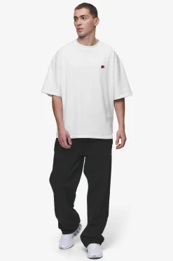 Pegador Tees|Leono Boxy Tee White Virtual Pink Gum