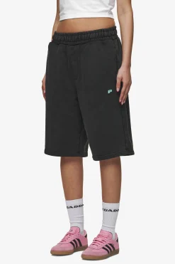Pegador Shorts|Leono Overknee Heavy Sweat Shorts Gum Vintage black