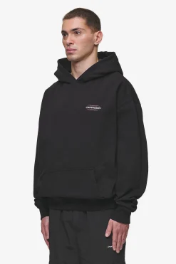 Pegador Hoodies|Lexing Oversized Hoodie Washed Black