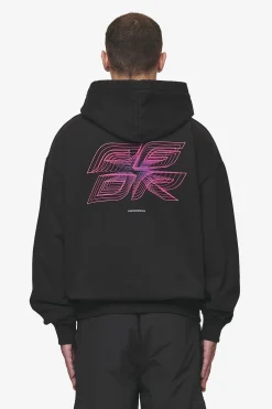 Pegador Hoodies|Lexing Oversized Hoodie Washed Black