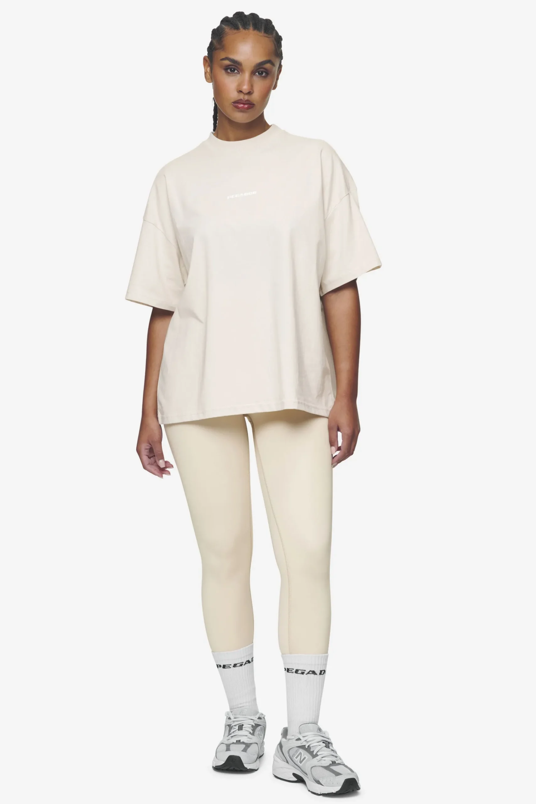 Pegador Leggings|Leya Leggings White Coast sand