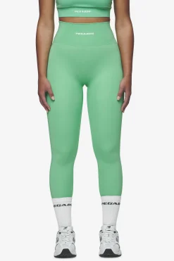Pegador Leggings|Leya Leggings White Peppermint green
