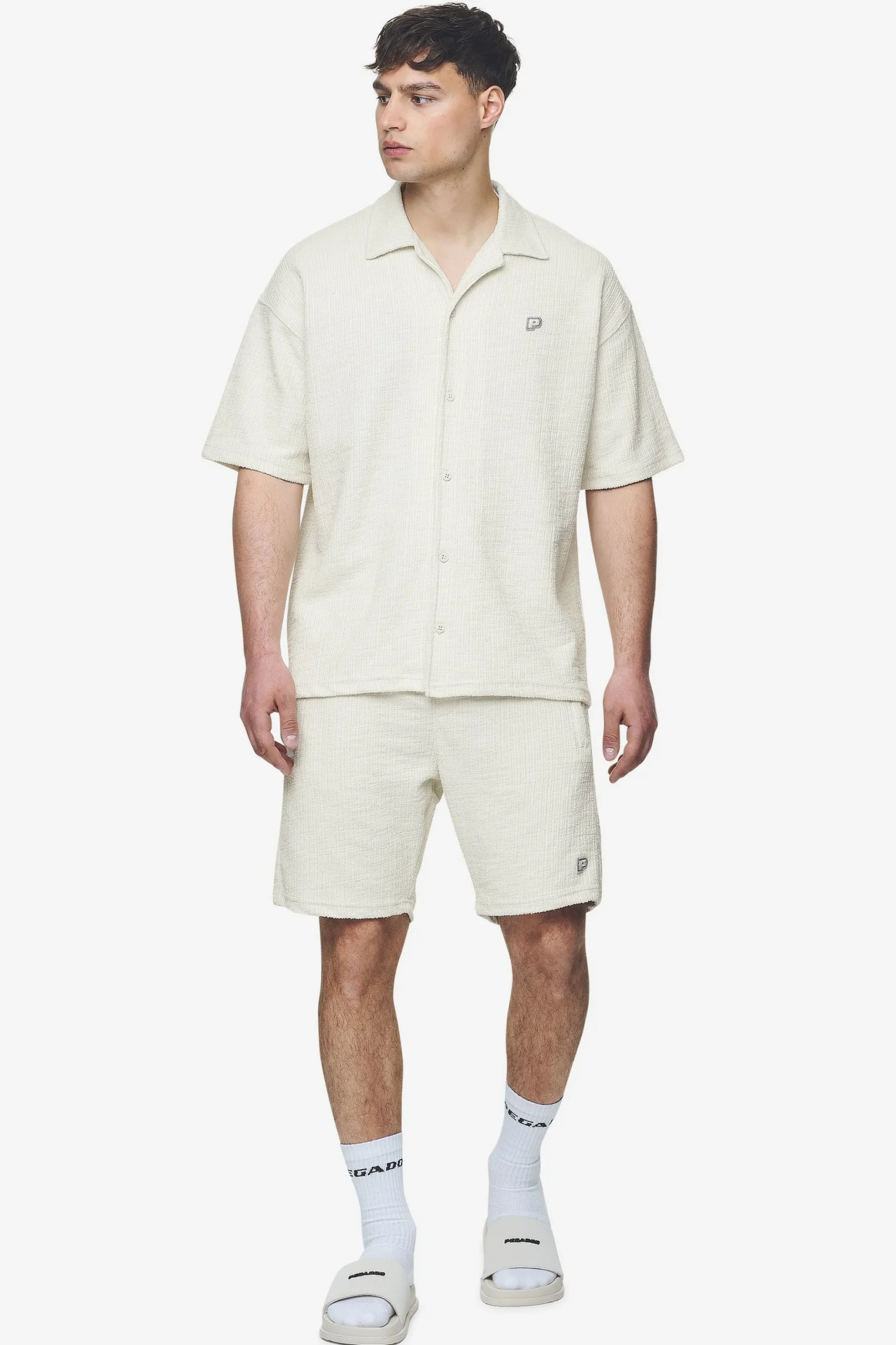 Pegador Shirts|Libco Structured Knit Shirt Salty cream