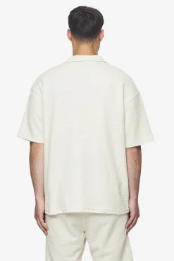 Pegador Shirts|Libco Structured Knit Shirt Salty cream