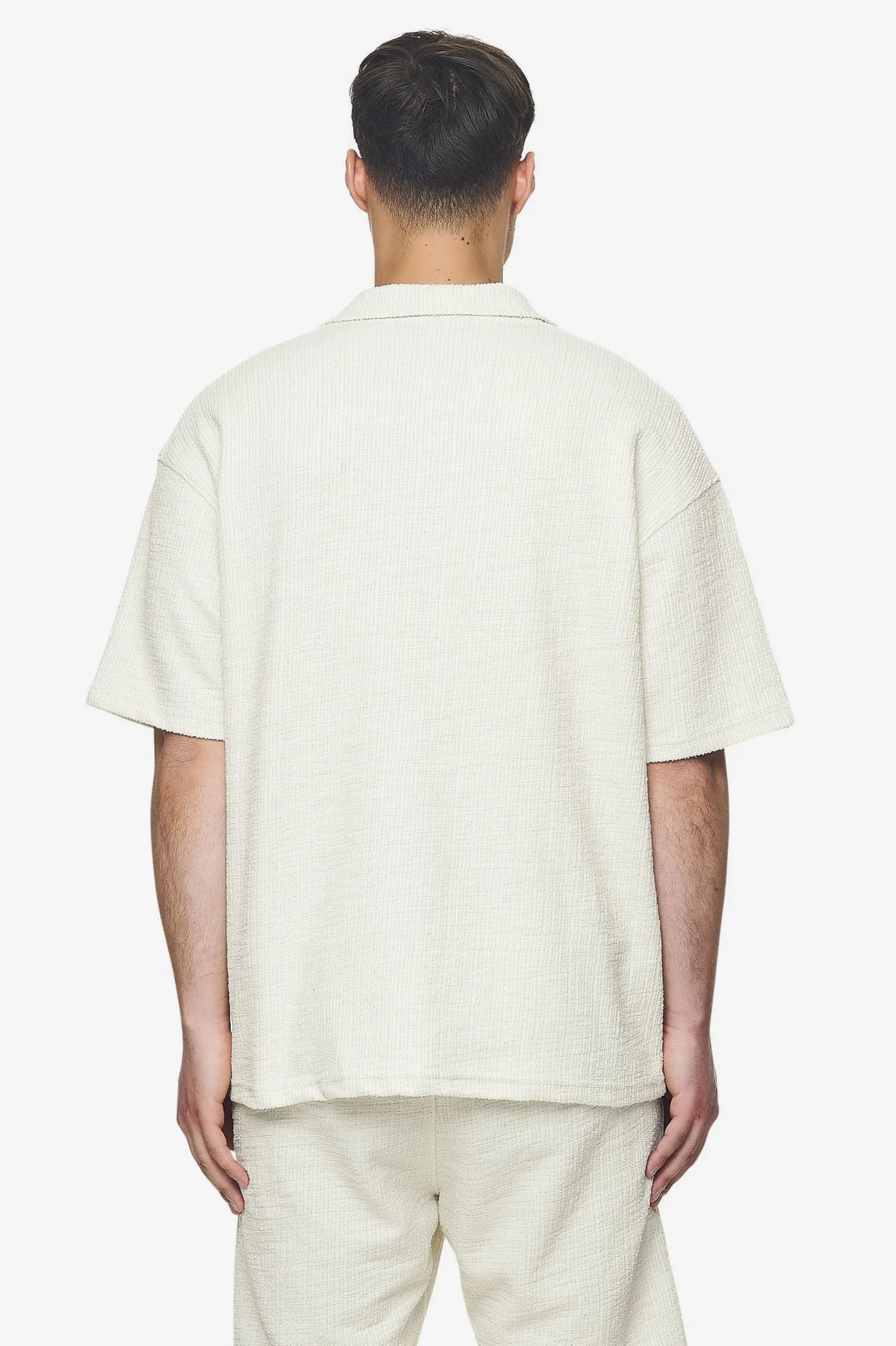 Pegador Shirts|Libco Structured Knit Shirt Salty cream