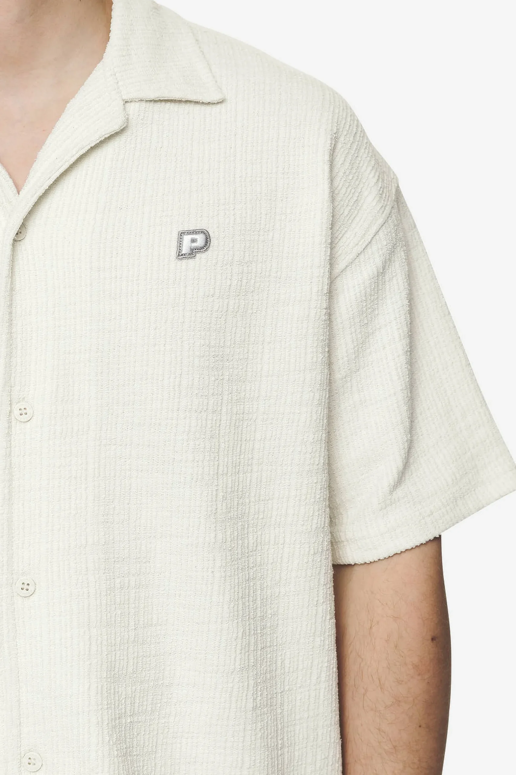 Pegador Shirts|Libco Structured Knit Shirt Salty cream