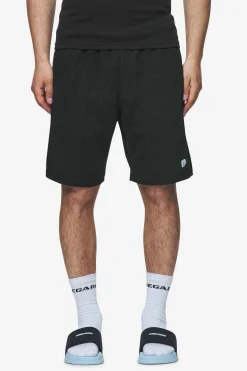 Pegador Shorts|Libco Structured Knit Shorts Black