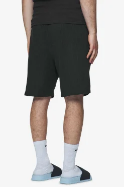 Pegador Shorts|Libco Structured Knit Shorts Black