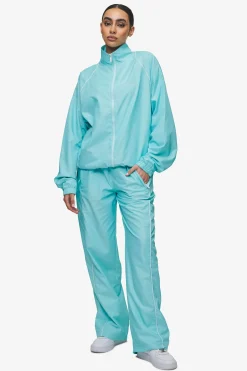 Pegador Track Jackets|Lincoln Boxy Track Jacket Sky Blue