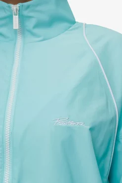 Pegador Track Jackets|Lincoln Boxy Track Jacket Sky Blue