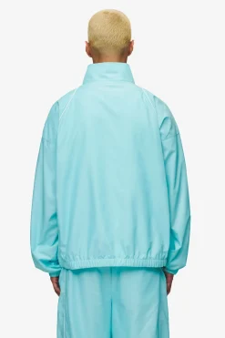 Pegador Track Jackets|Lincoln Boxy Track Jacket Sky Blue