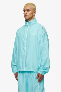 Pegador Track Jackets|Lincoln Boxy Track Jacket Sky Blue