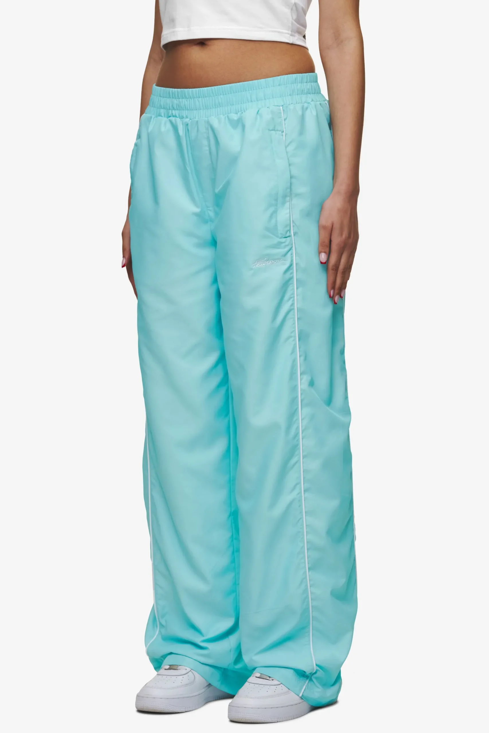 Pegador Pants|Lincoln Wide Track Pants Sky Blue