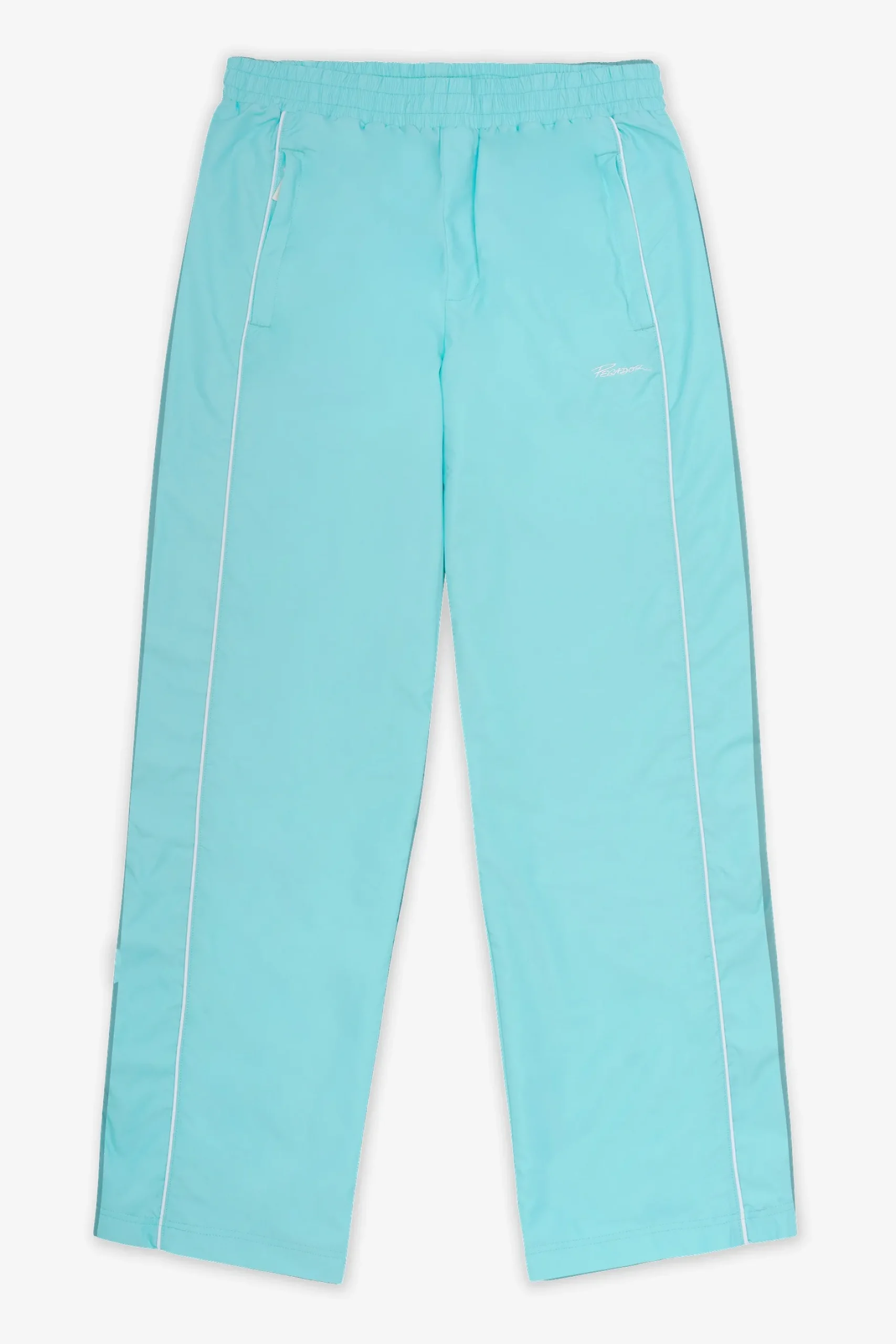 Pegador Pants & Joggers|Lincoln Wide Track Pants Sky Blue