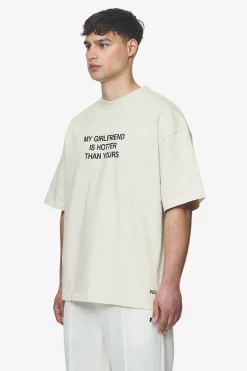 Pegador Tees|Lobos Boxy Tee Washed salty cream