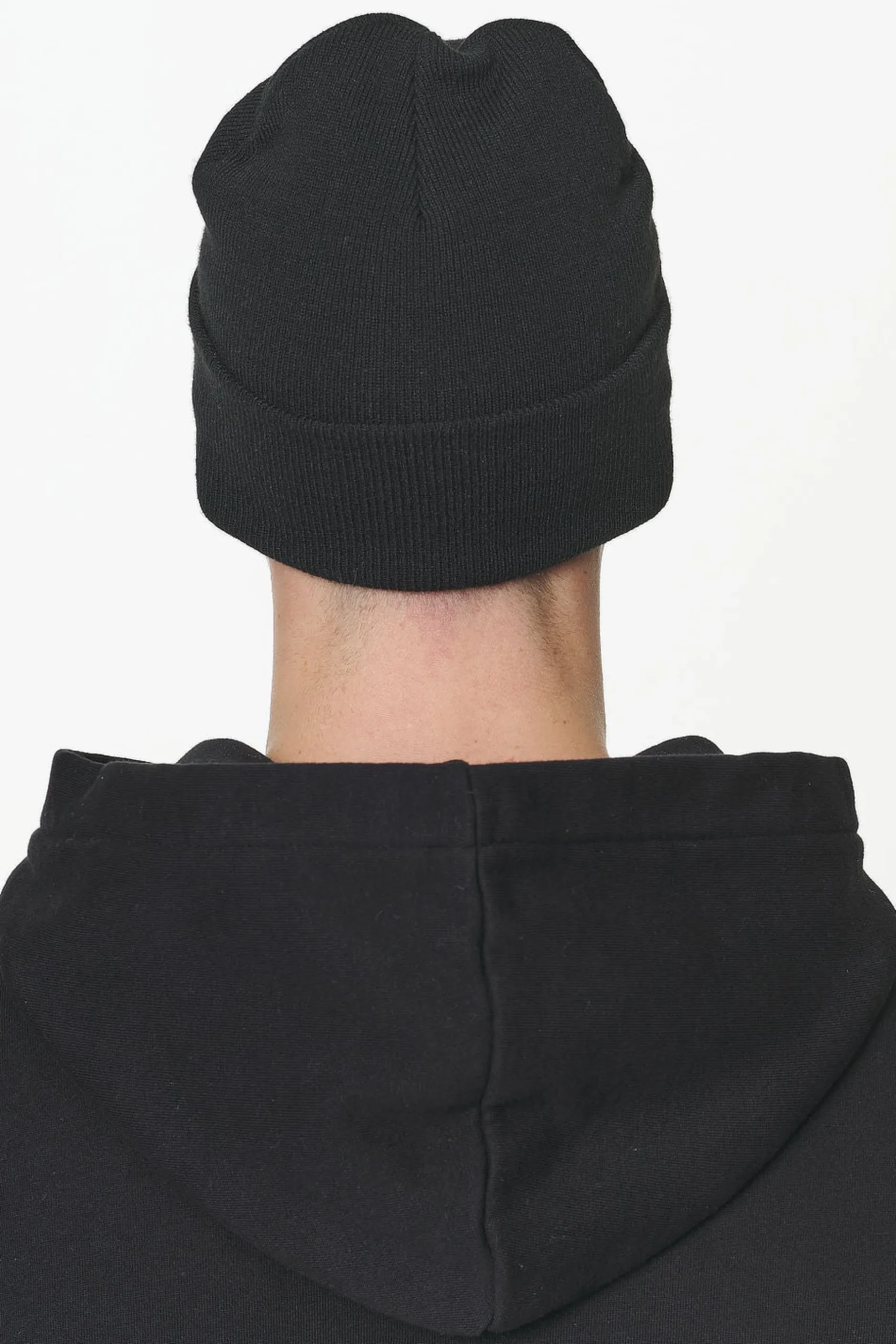 Pegador Beanies|Logo Beanie Black White