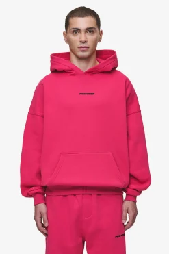 Pegador Hoodies|Logo Boxy Hoodie Washed Virtual Pink