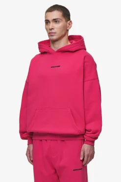 Pegador Hoodies|Logo Boxy Hoodie Washed Virtual Pink