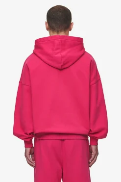 Pegador Hoodies|Logo Boxy Hoodie Washed Virtual Pink