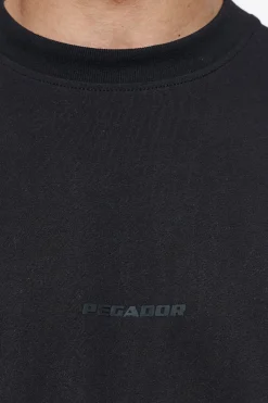 Pegador Tees|Logo Boxy Tee Gum Black
