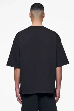 Pegador Tees|Logo Boxy Tee Gum Black