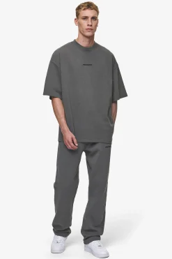 Pegador Tees|Logo Boxy Tee Washed Anthracite