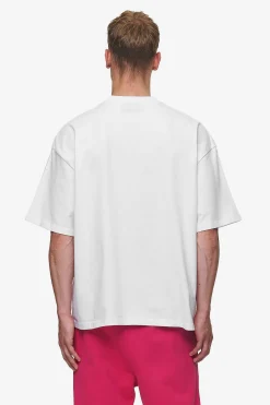 Pegador Tees|Logo Boxy Tee White