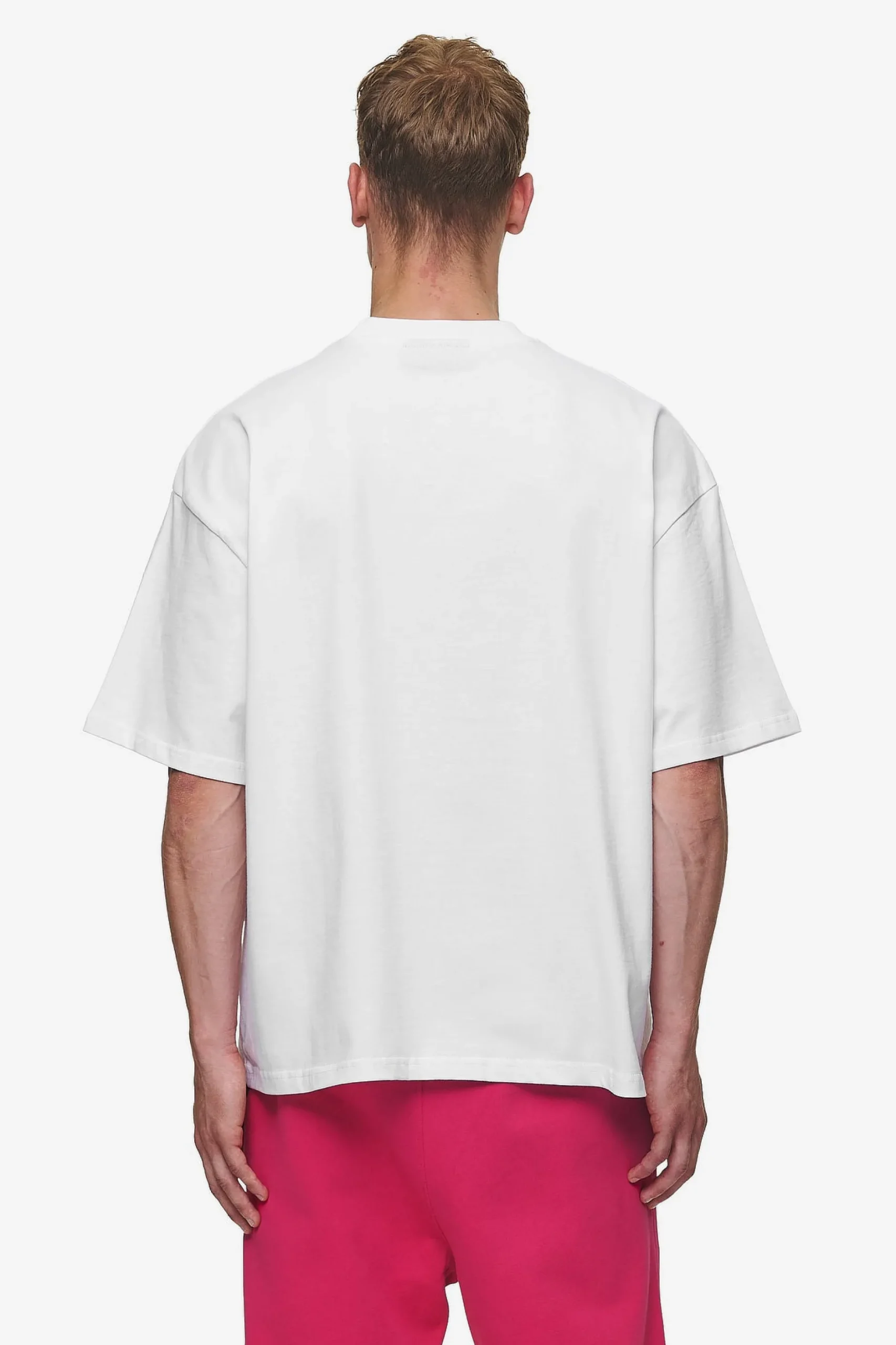 Pegador Tees|Logo Boxy Tee White