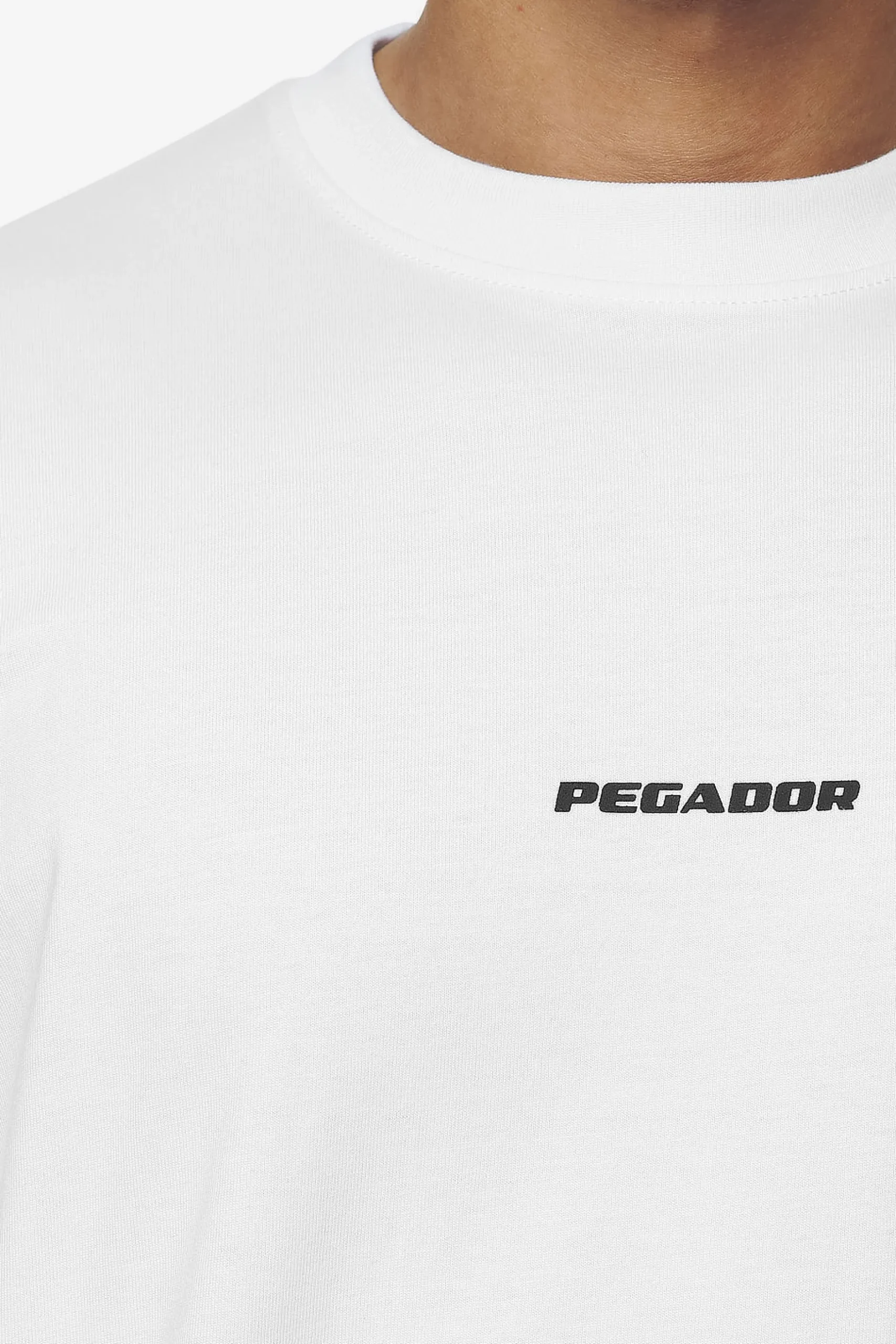 Pegador Tees|Logo Boxy Tee Black Gum White