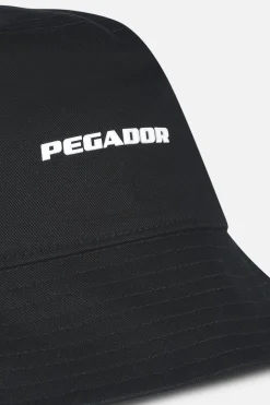 Pegador Caps & Hats|Logo Bucket Hat Black White