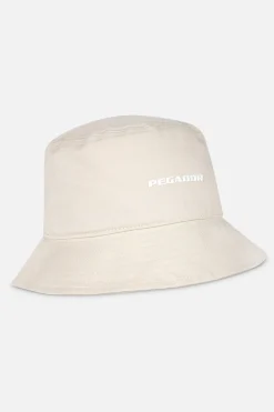 Pegador Caps & Hats|Logo Bucket Hat Desert Sand White