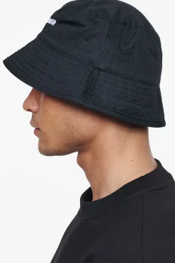 Pegador Caps & Hats|Logo Cotton Twill Bucket Hat Black
