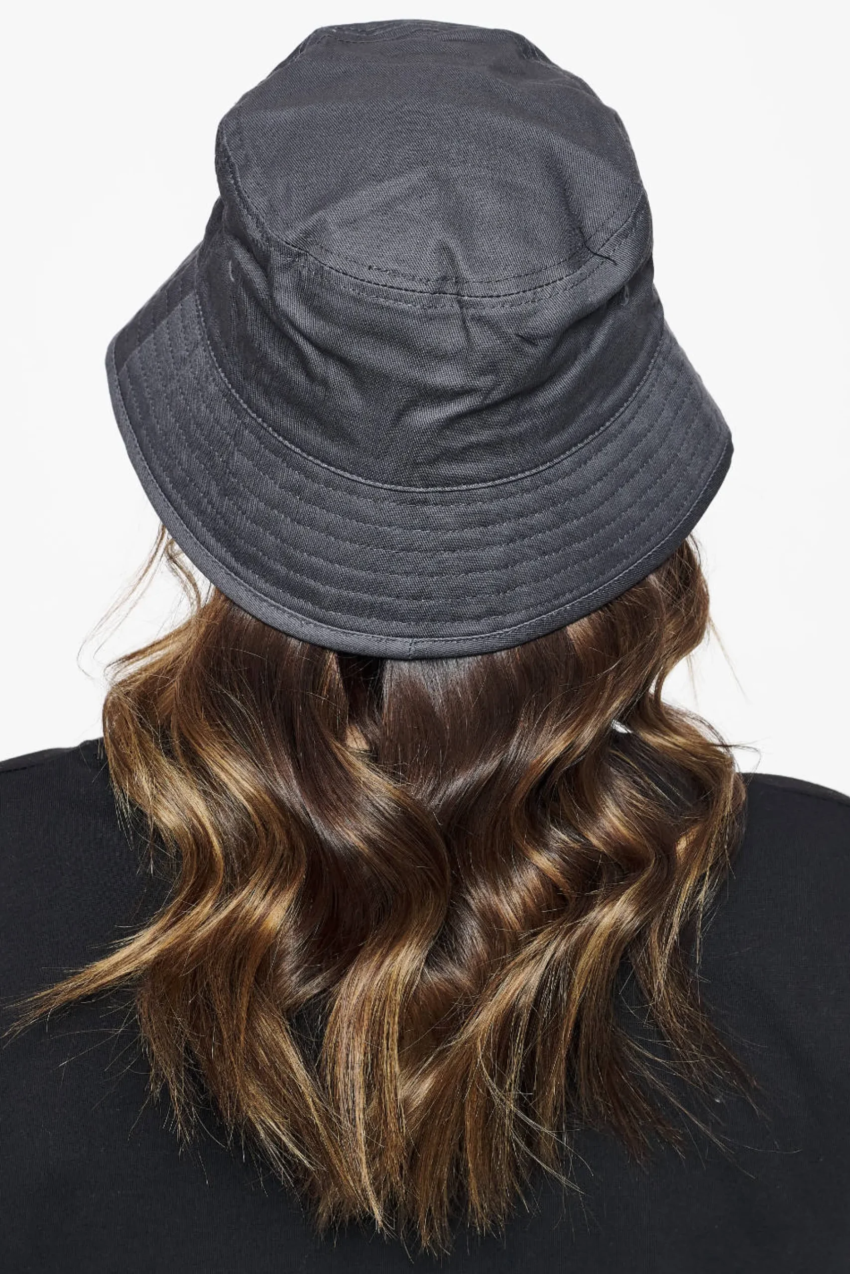 Pegador Caps & Hats|Logo Cotton Twill Bucket Hat Grey