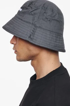 Pegador Caps & Hats|Logo Cotton Twill Bucket Hat Grey