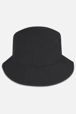 Pegador Caps & Hats|Logo Crushed Nylon Bucket Hat Black
