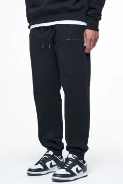 Pegador Pants & Joggers|Logo Heavy Sweat Jogger Gum Black