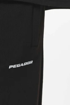 Pegador Pants & Joggers|Logo Heavy Sweat Jogger Gum Black